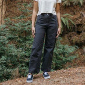 Mollusk California Painter Pants NWOT Faded Black Size Small